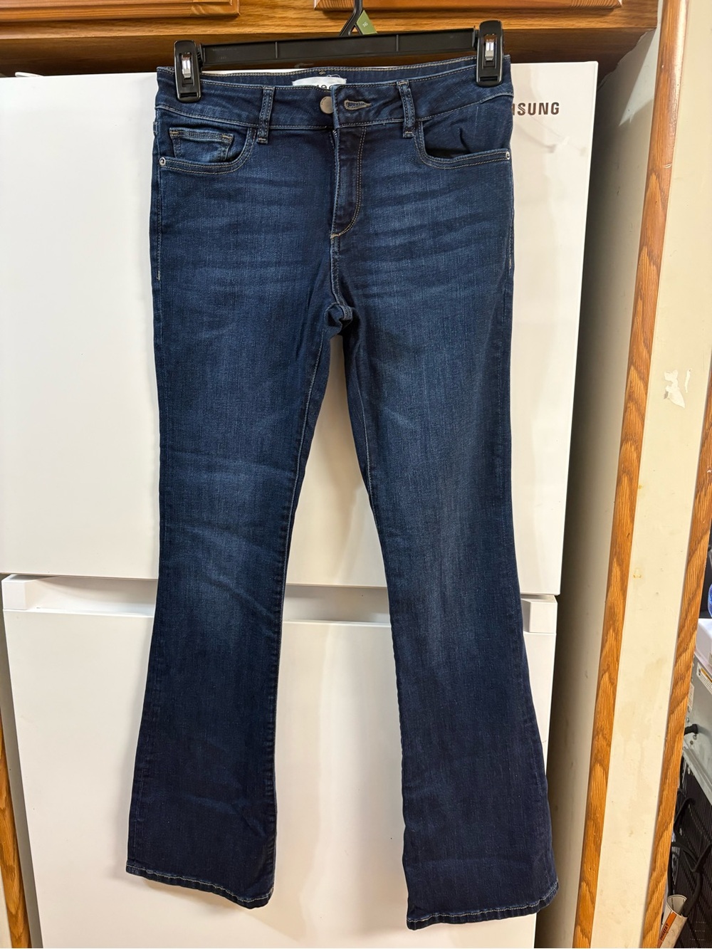 DL1961 Dark Blue Flare Jeans